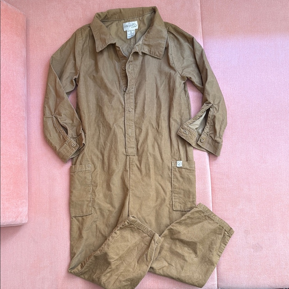 Boy’s corduroy jumpsuit size 5T Little Planet Carters